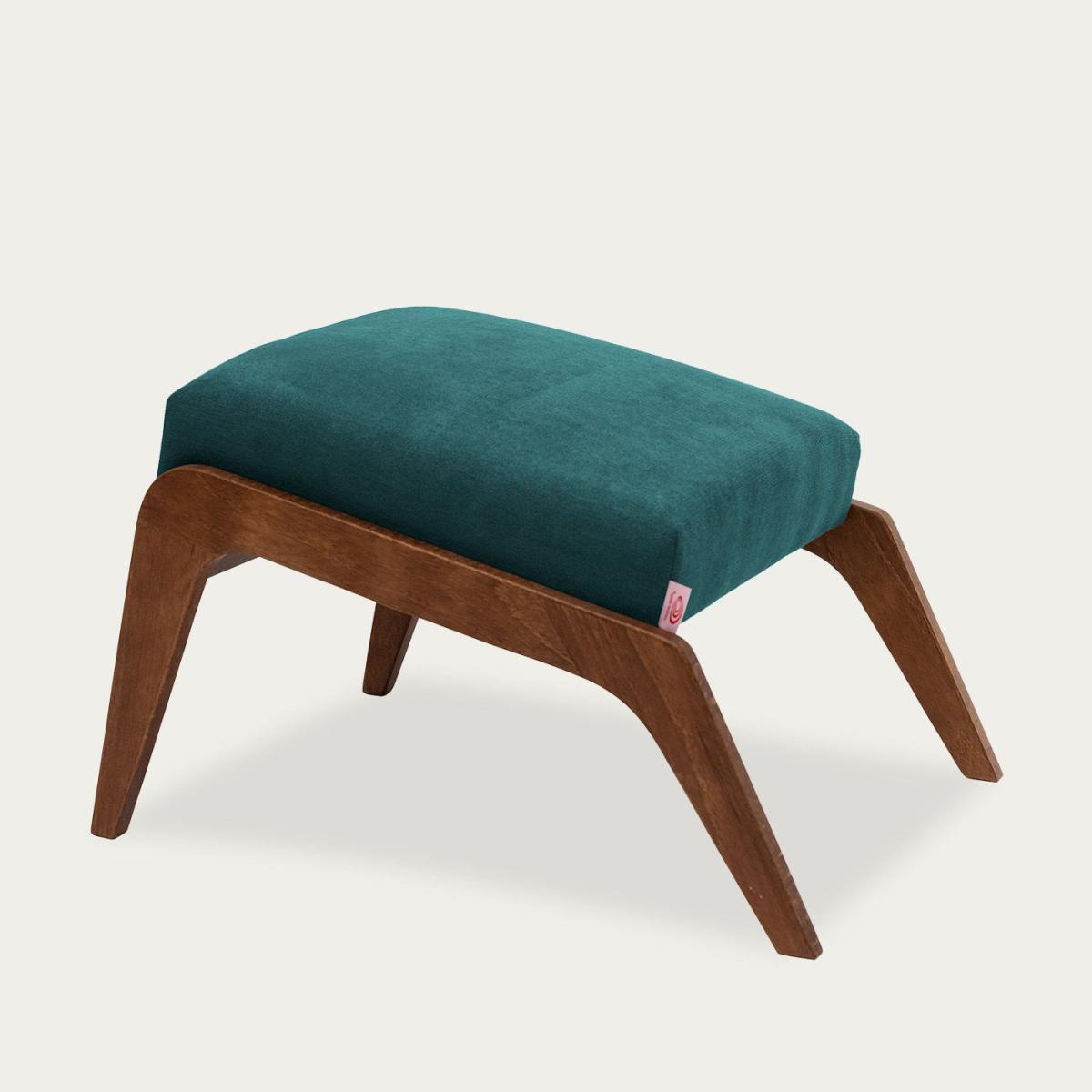 Petrol Apollo Lounge Footstool Classic Line – image 1