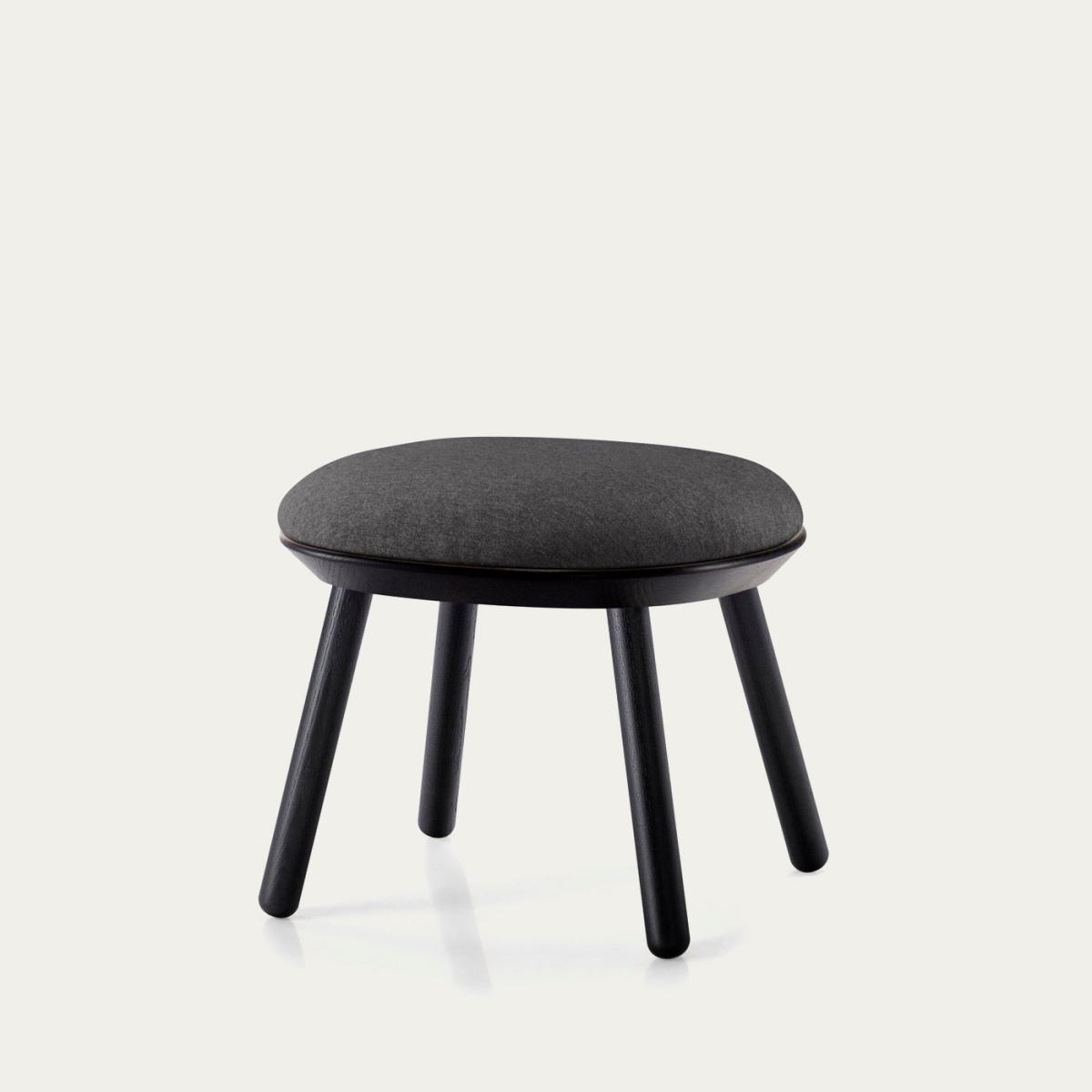 Oiled Ash/Grey Delius Gavi Naive Ottoman – image 2