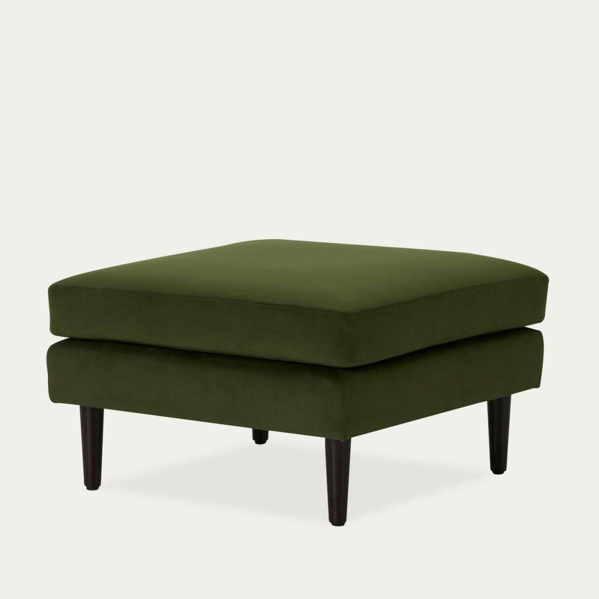 Vine Model 01 Velvet Footstool – image 3