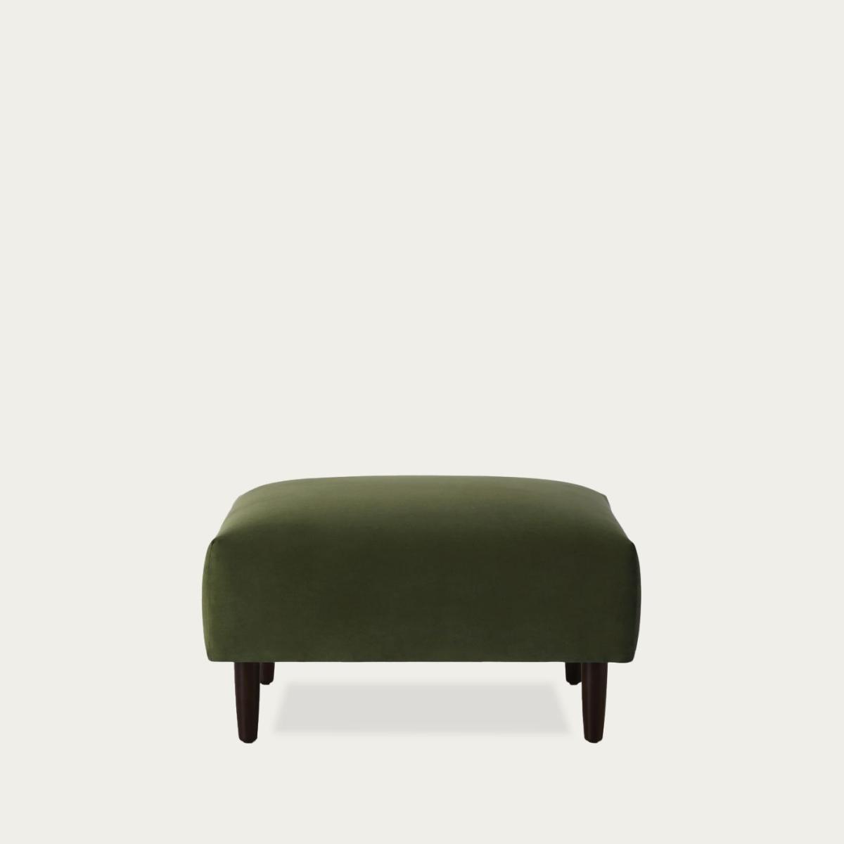 Vine Model 05 Velvet Ottoman – image 1