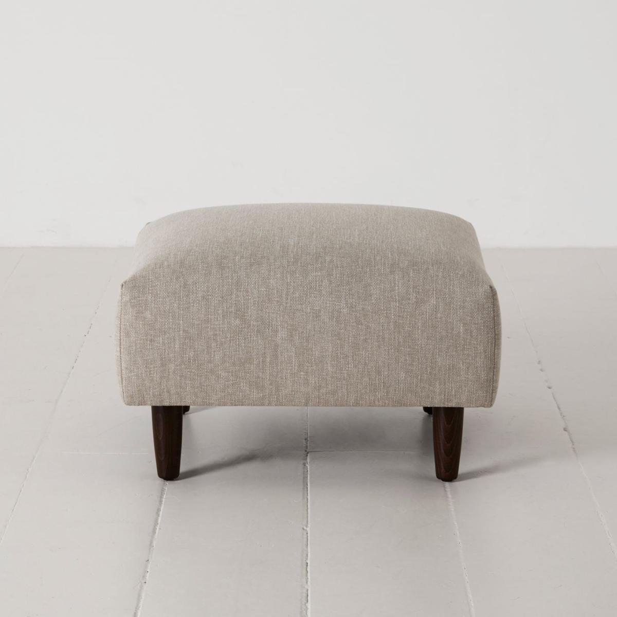 Pumice Model 05 Linen Footstool – image 4