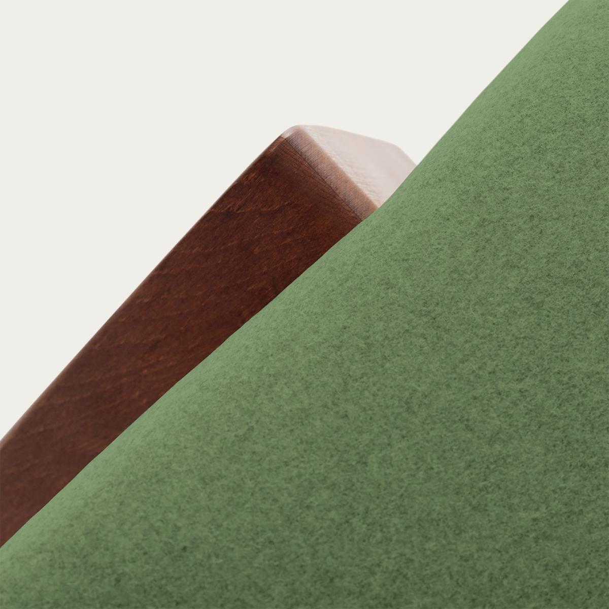 Spring Green Retrostar Footstool Wool Line – image 3