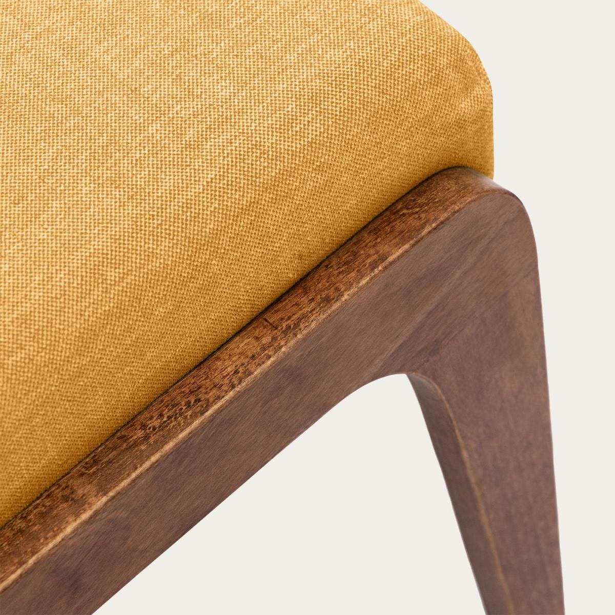 Corn Yellow Apollo Lounge Footstool Facility Line – image 2