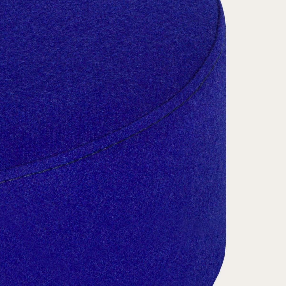 Blueberry Pie Tall Folk Pouf – image 2