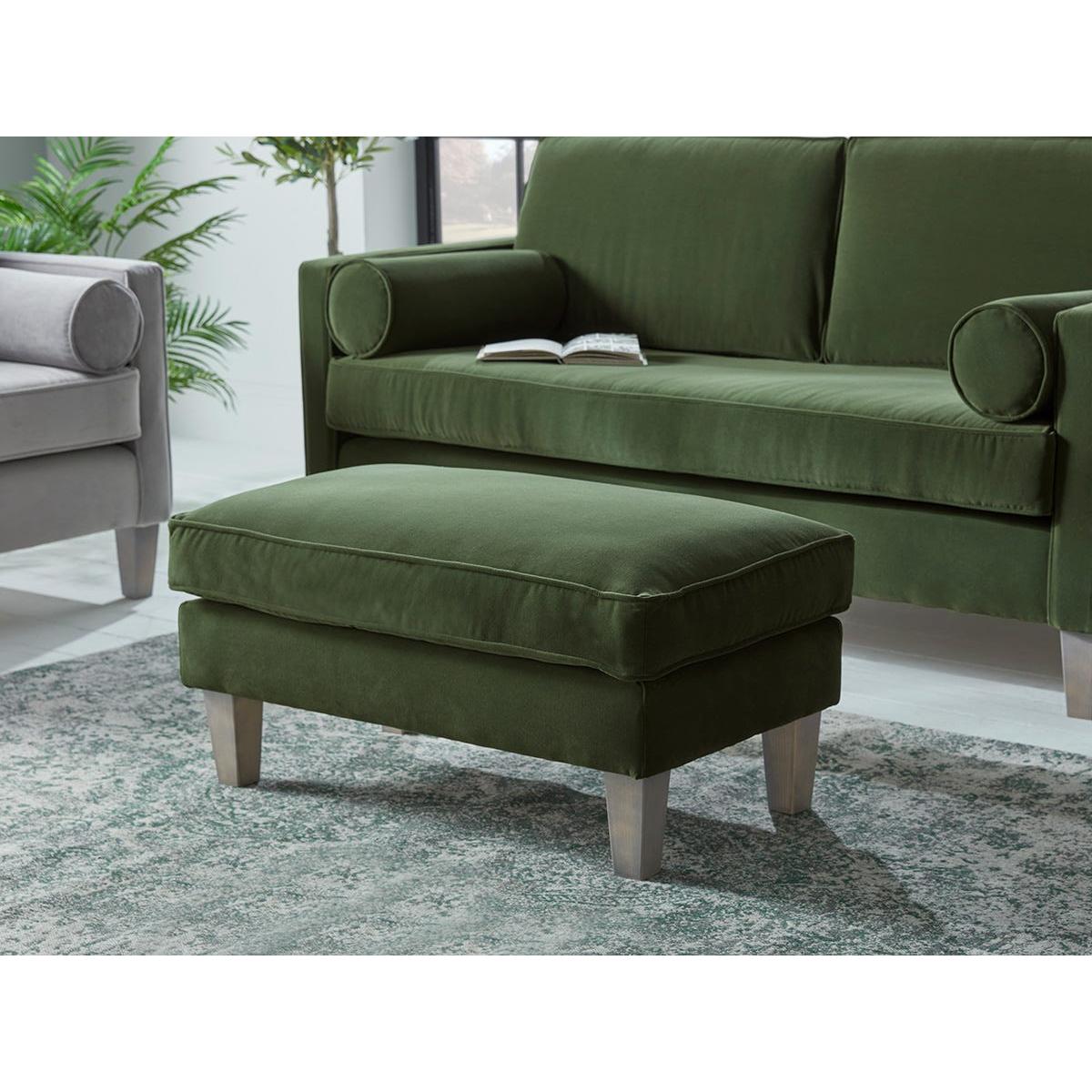 Toulon Ottoman – Soft Rose Cotton Linen – image 2
