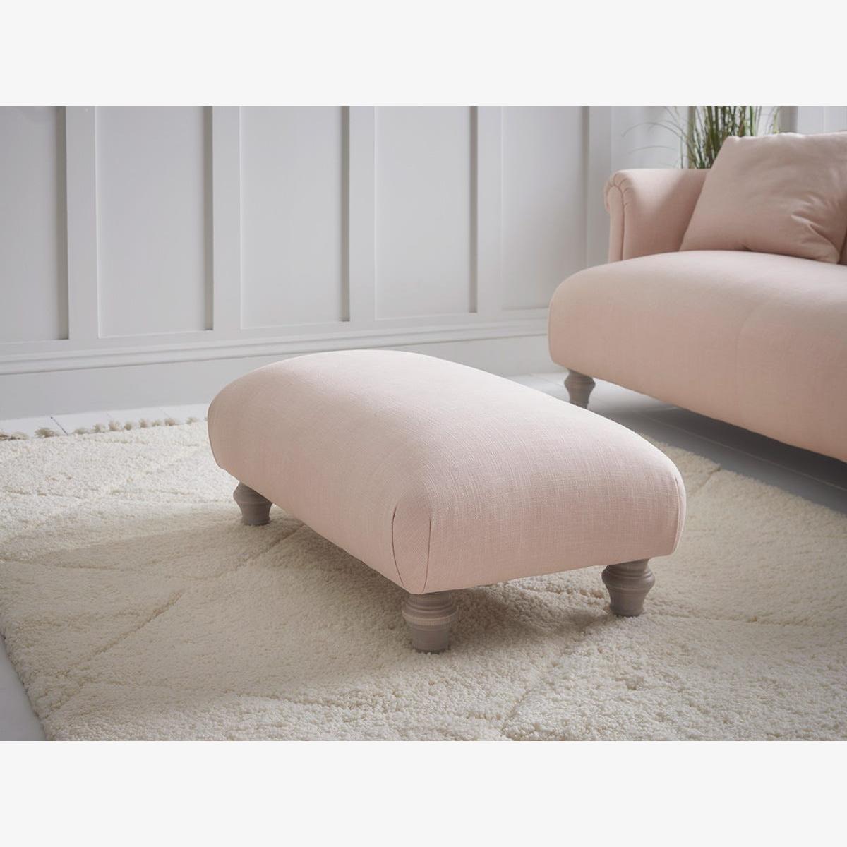 Artes Ottoman – Dove Velvet – image 1
