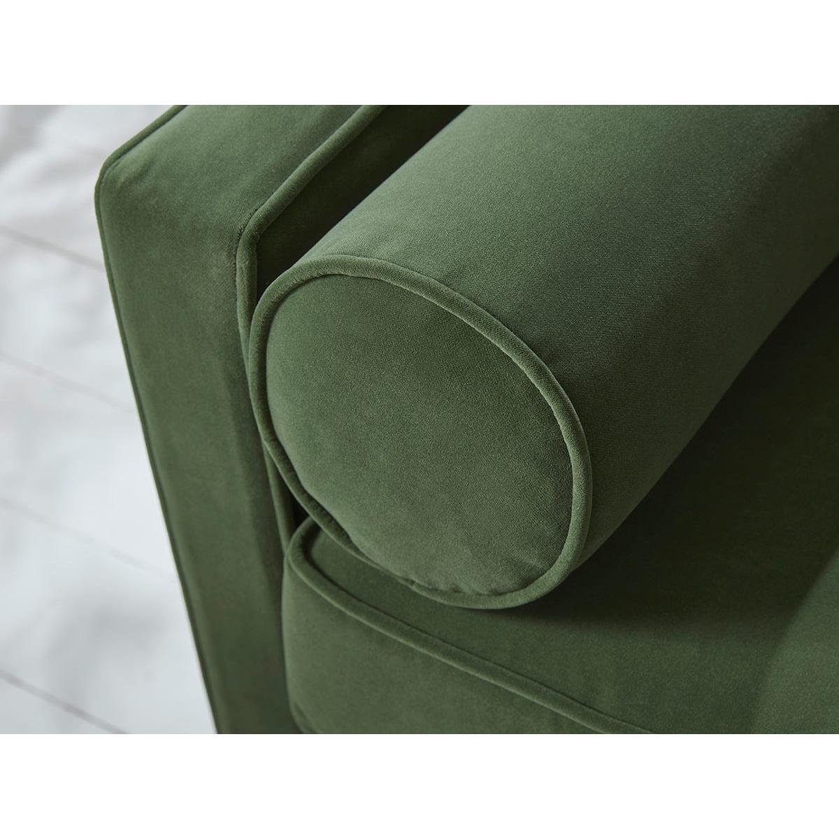 Toulon Ottoman – Chalk Velvet – image 3
