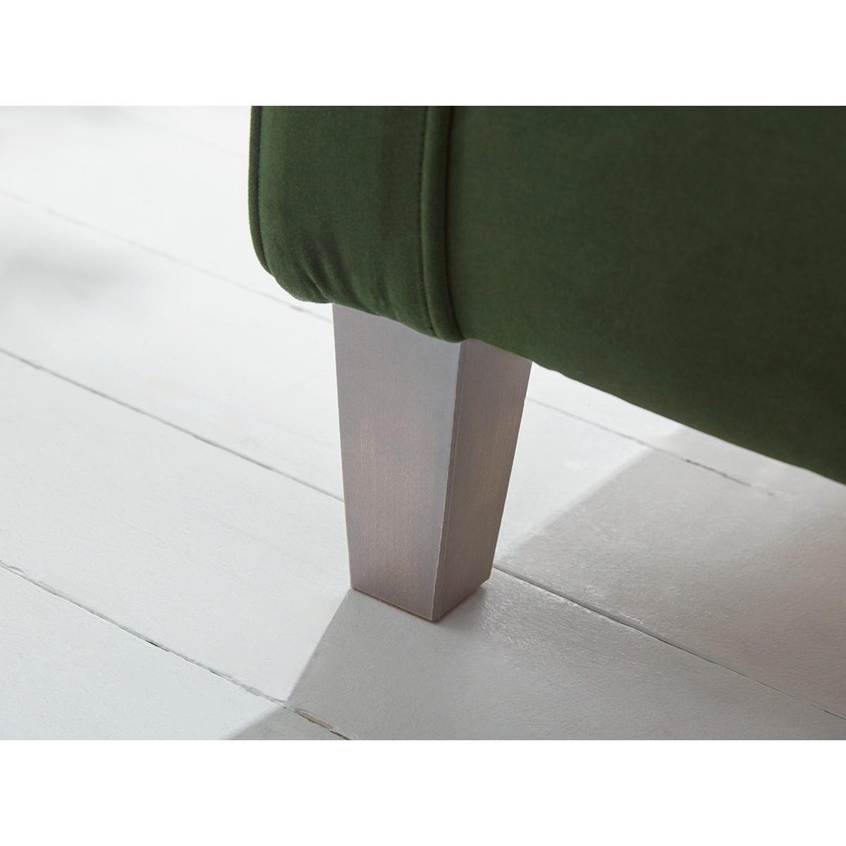 Toulon Ottoman – Chalk Velvet – image 4