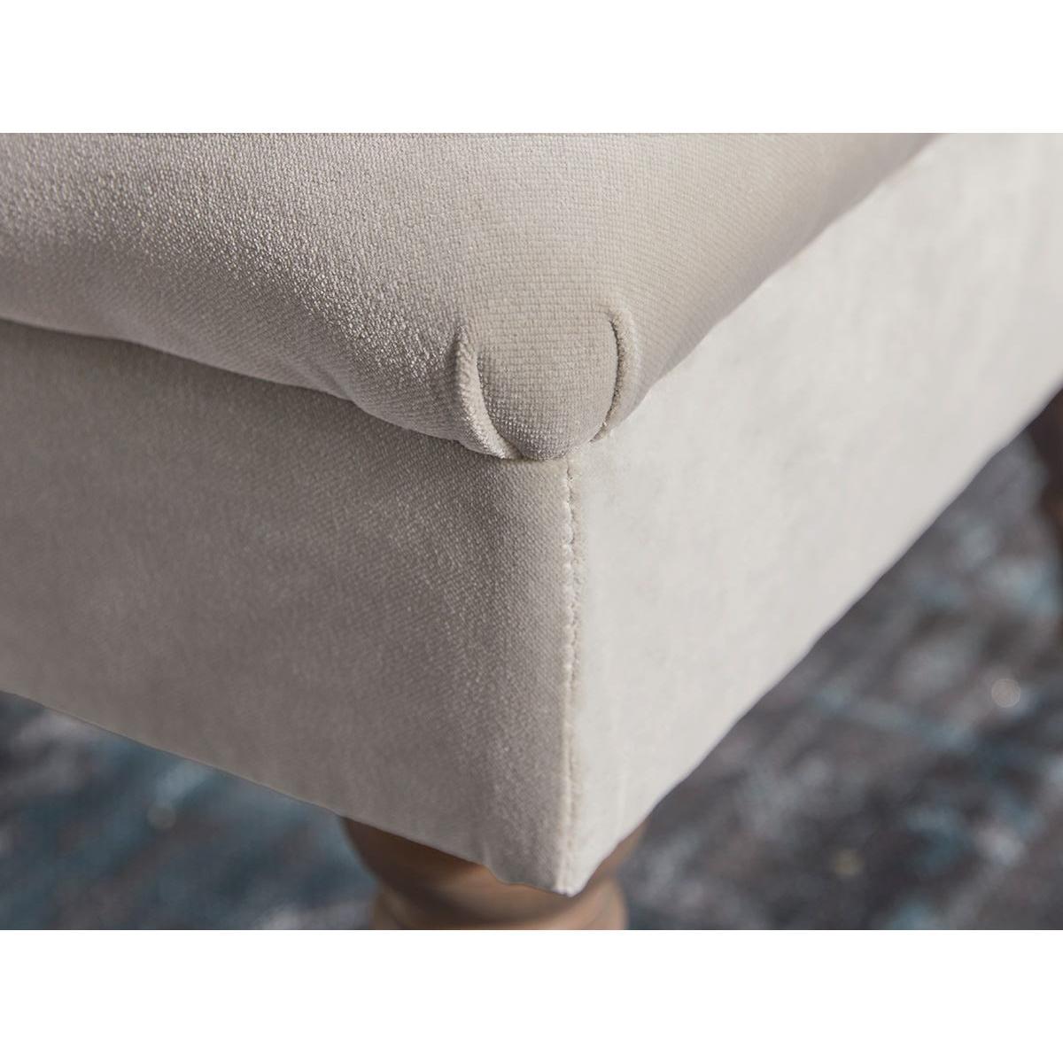 Domme Ottoman – Forest Green Velvet – image 5