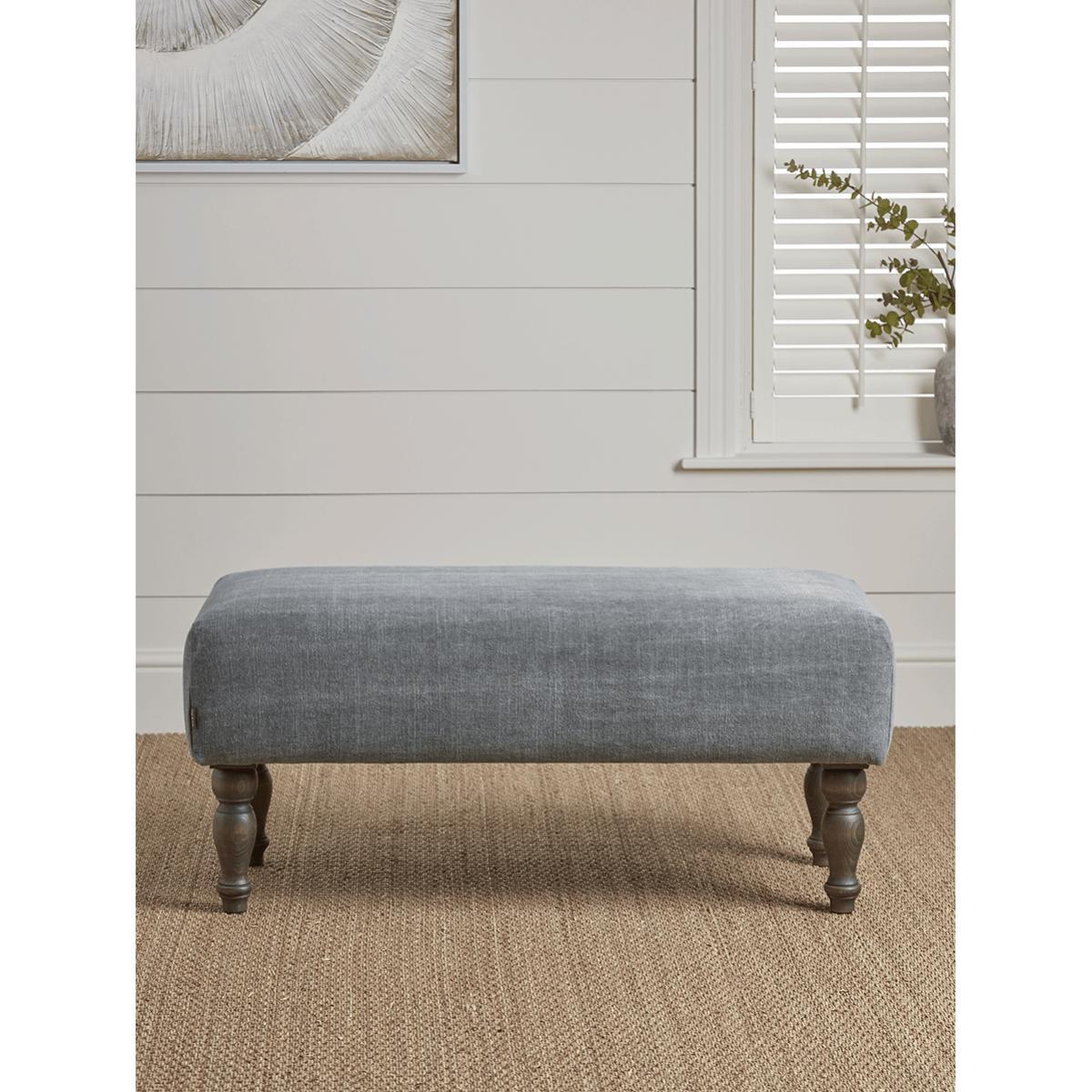 NEW Sophia Footstool - Vintage Grey – image 2