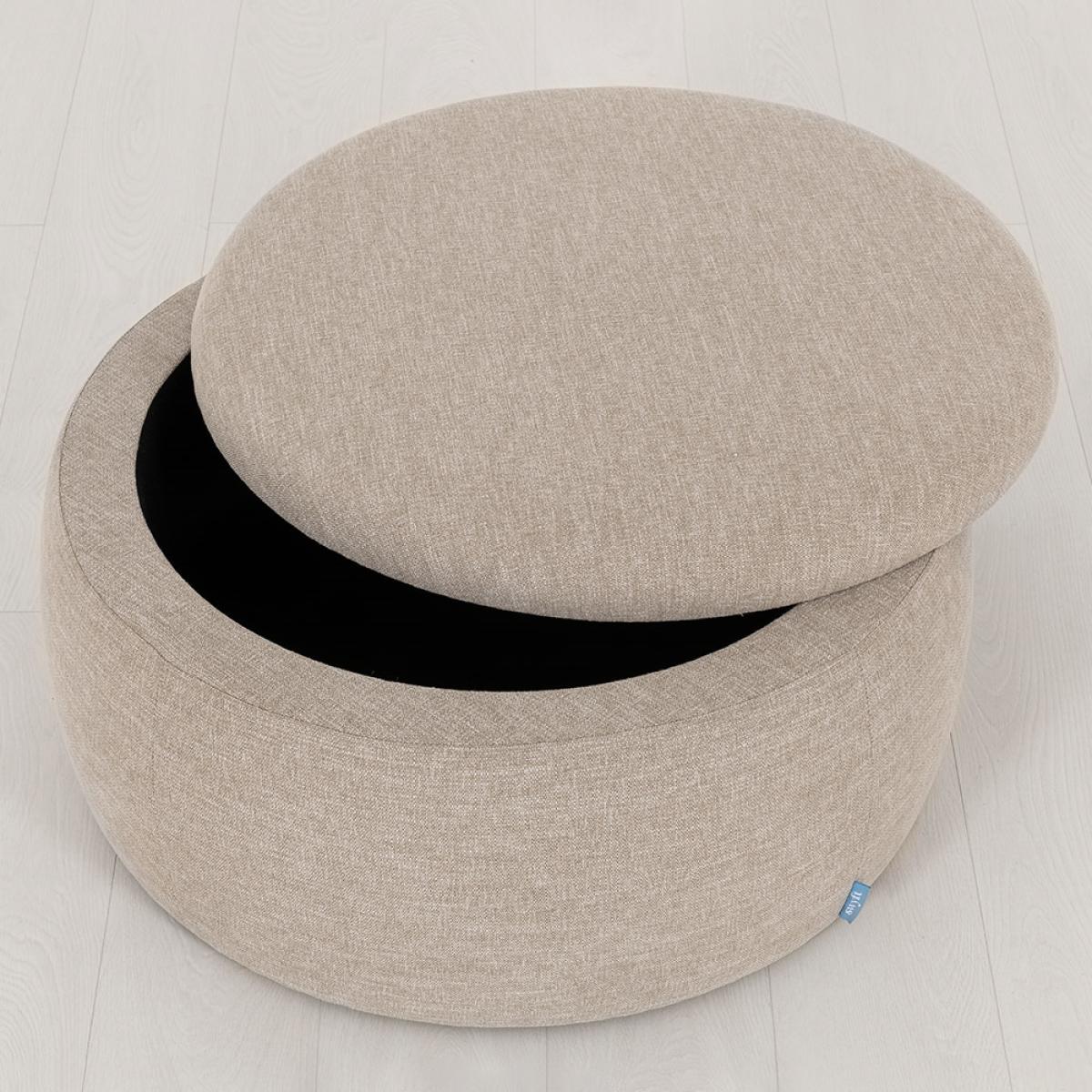 Swyft Storage 01 Linen Ottoman – image 5