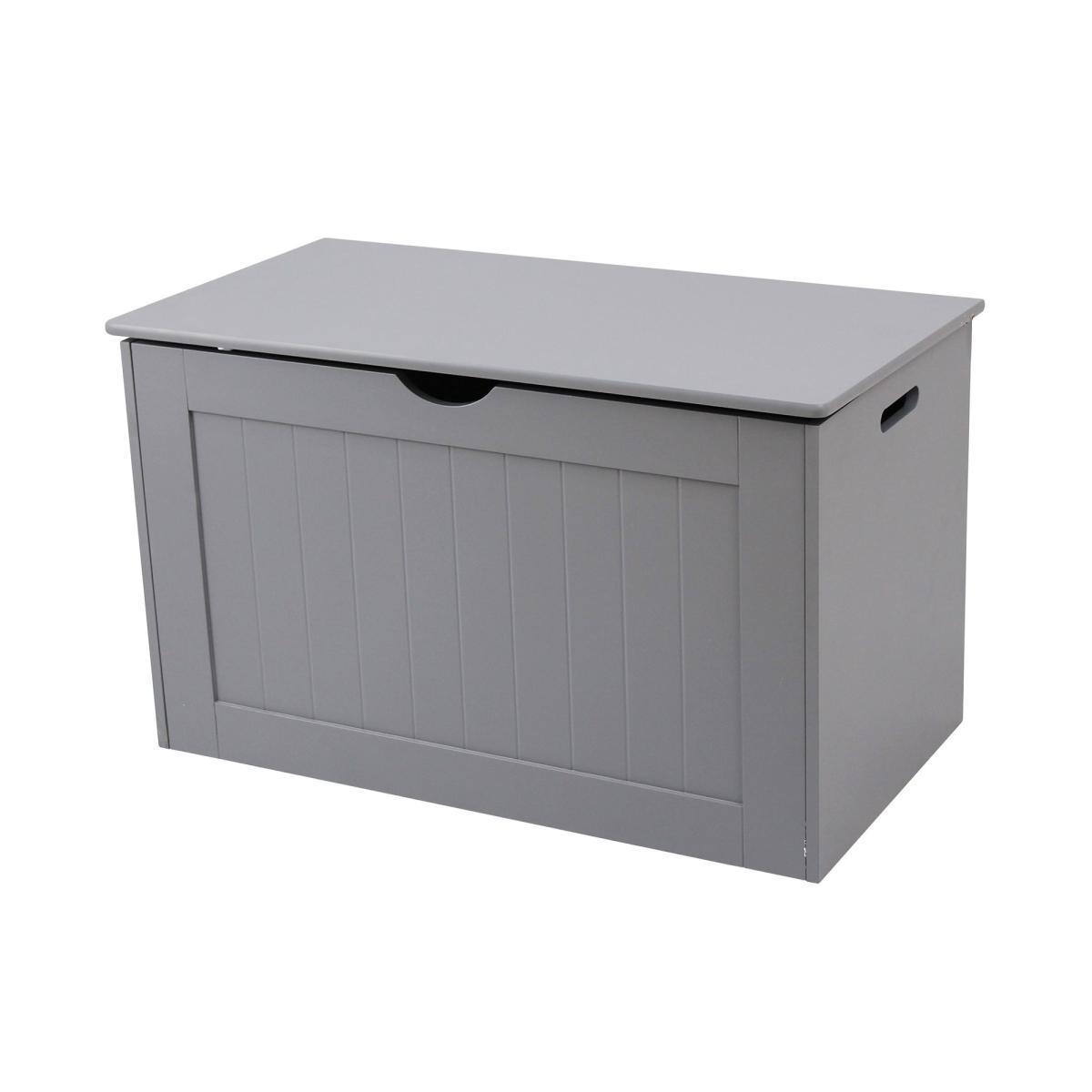Grey Shaker Blanket Box Grey – image 2