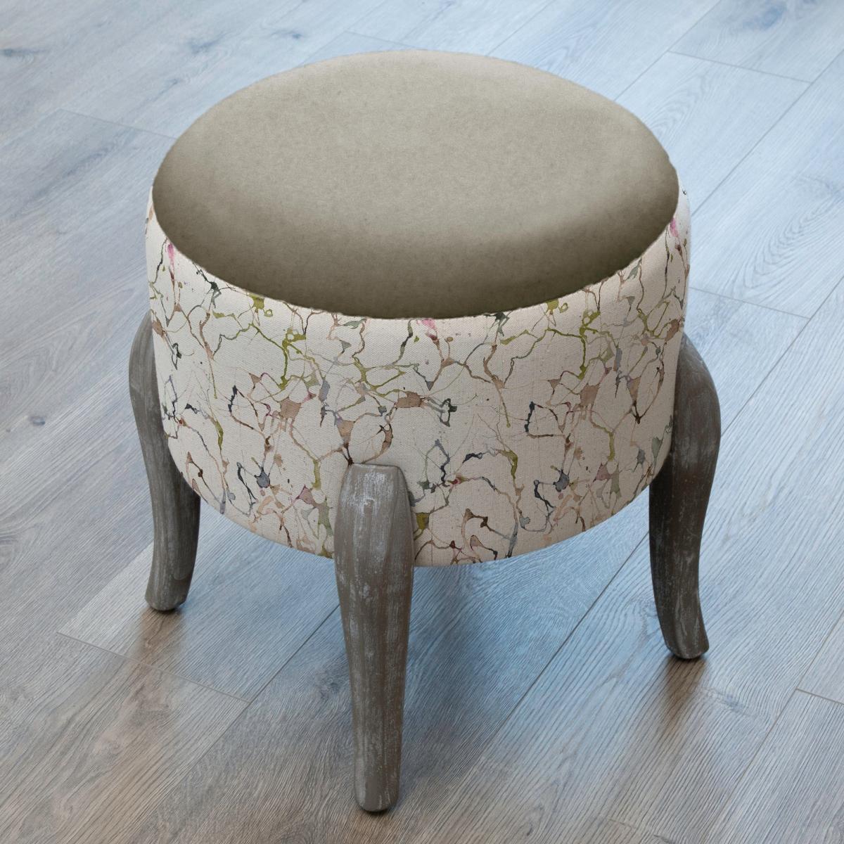 Finn Cararra Footstool Carrara Meadow Green – image 2