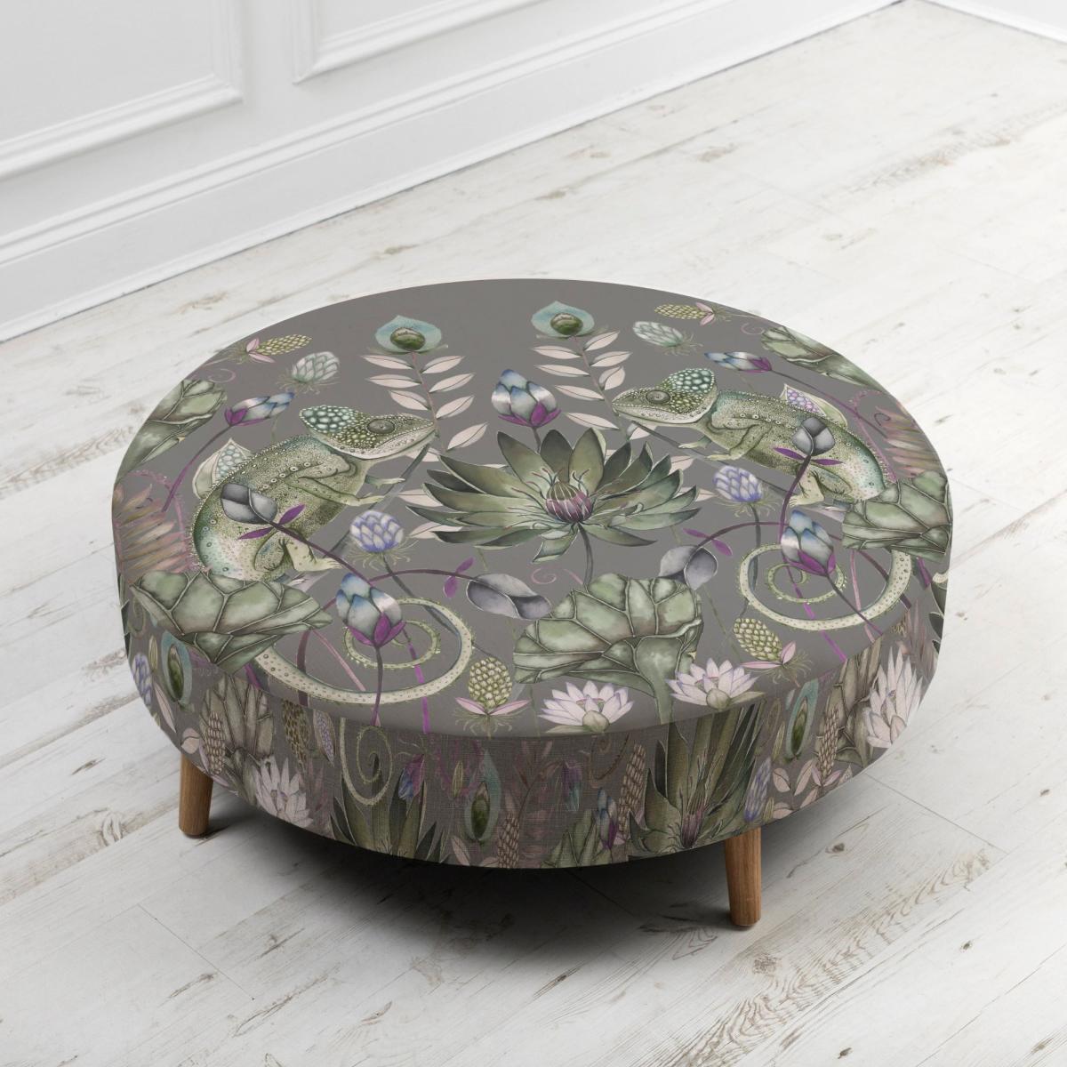 Petra Osawi Footstool Blue – image 2