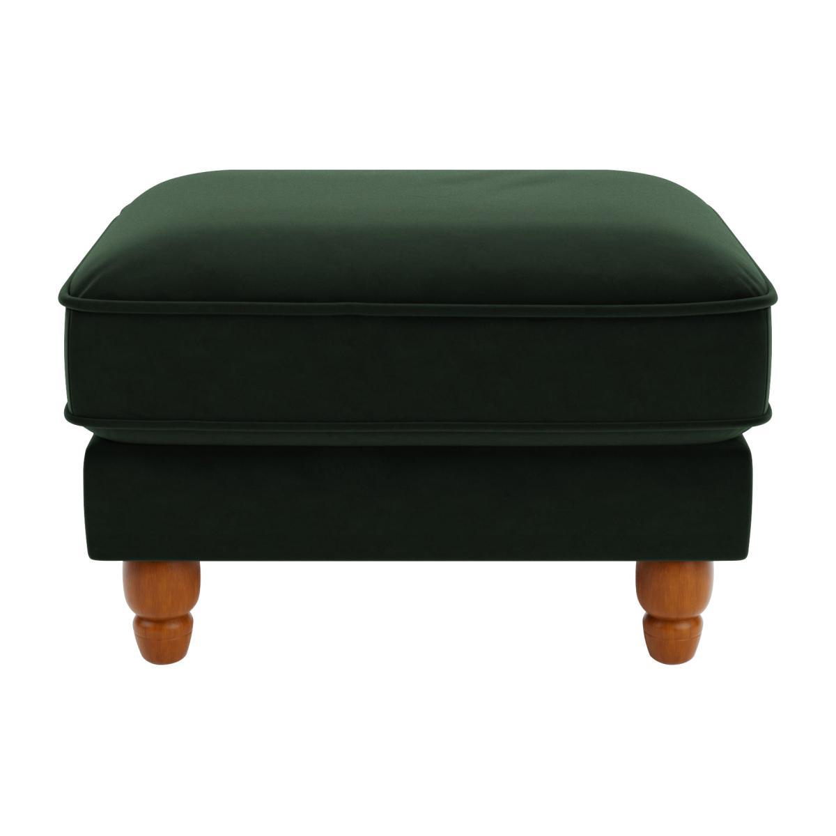 Beatrice Velvet Footstool Bottle (Green) – image 1