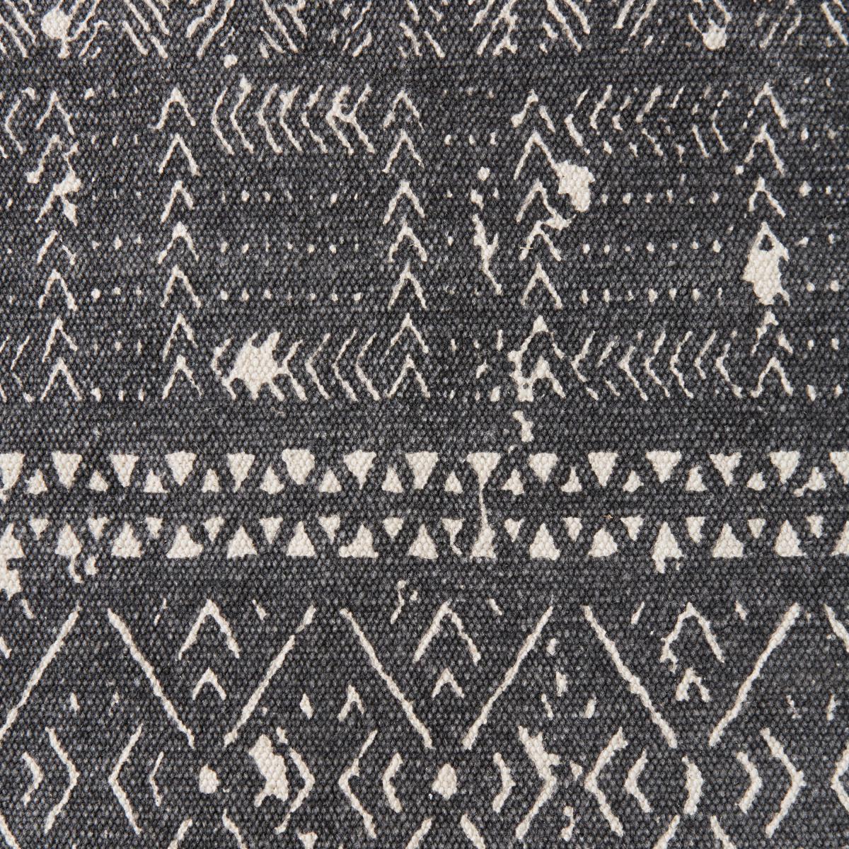 Santiago Grey Pouffe Charcoal – image 4