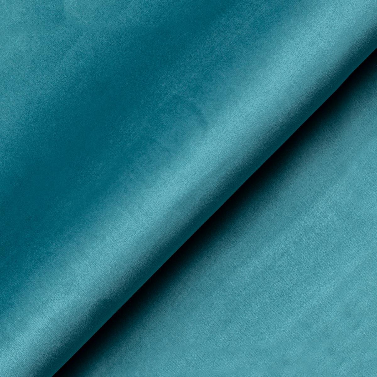 Blake Velvet Footstool Teal (Blue) – image 7