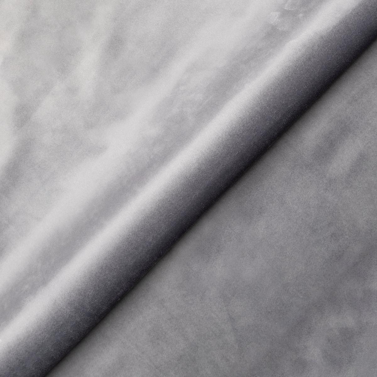 Blake Velvet Footstool Grey – image 7