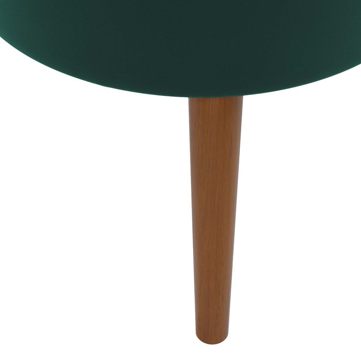 Eliza Velvet Storage Footstool Bottle (Green) – image 4