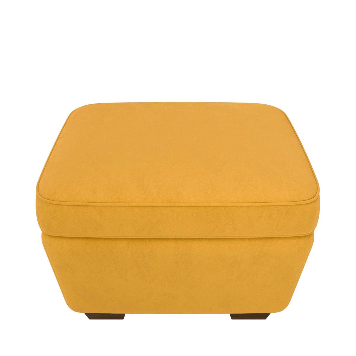 Arundel Luxury Velvet Footstool Luxury Velvet Old Gold – image 4