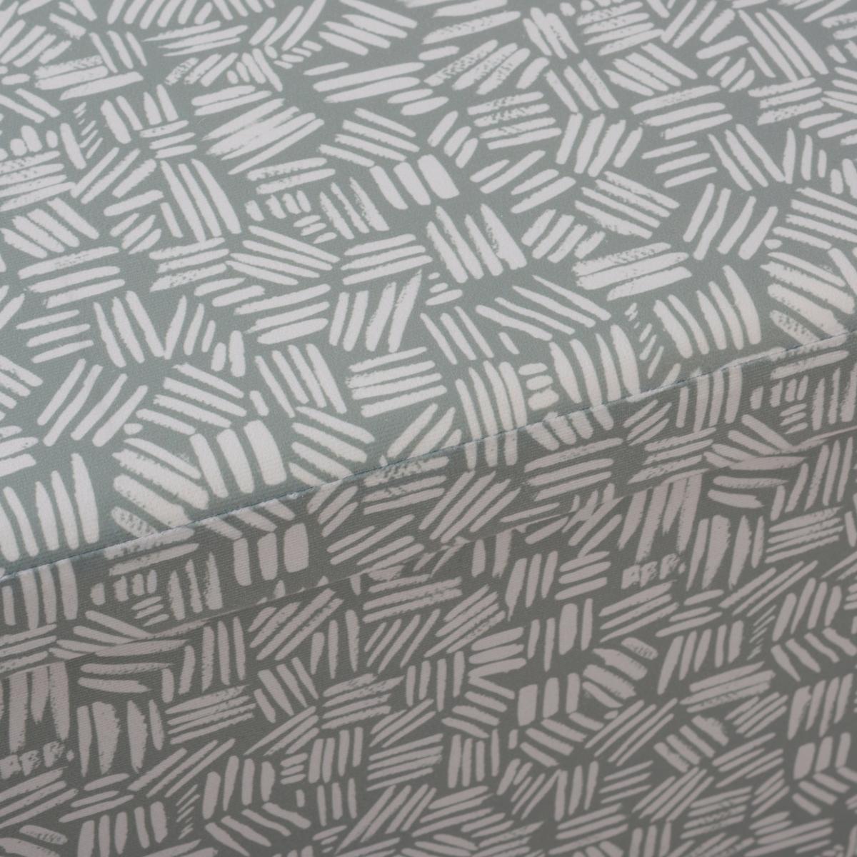 Foldable Storage Ottoman Sage (Green) – image 5