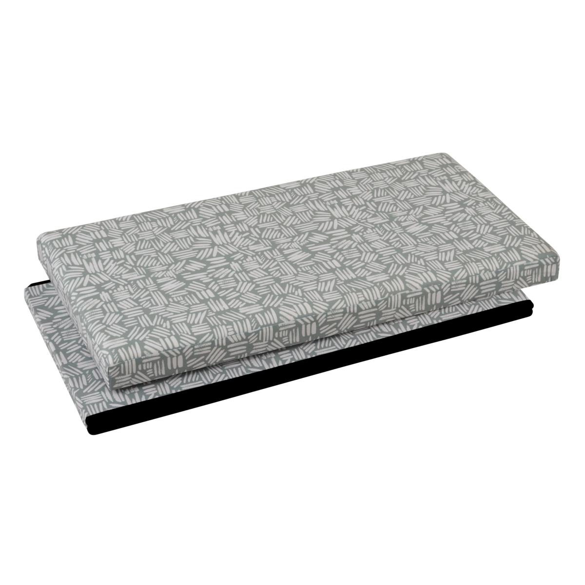 Foldable Storage Ottoman Sage (Green) – image 6