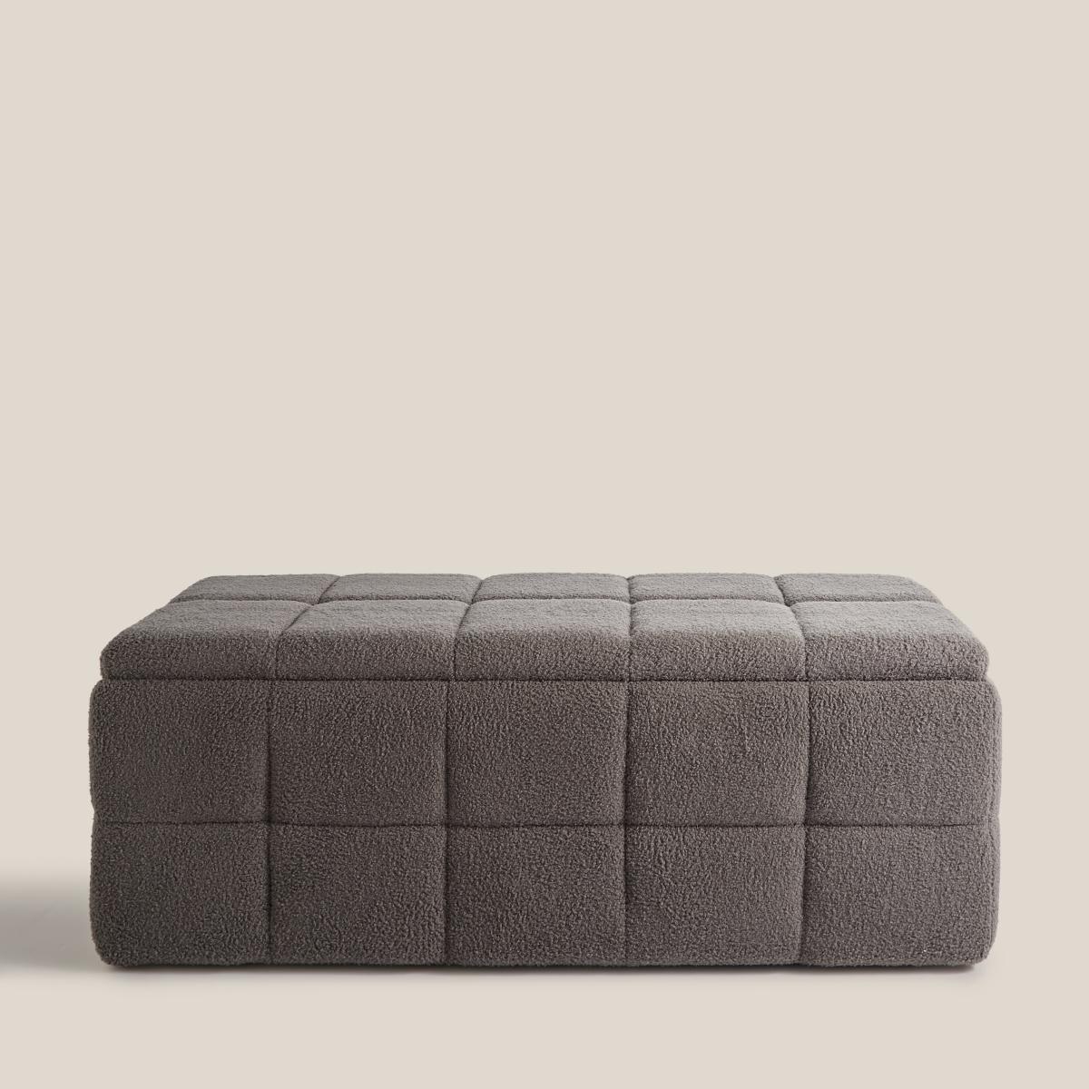 Sherpa Large Ottoman Charcoal – image 2