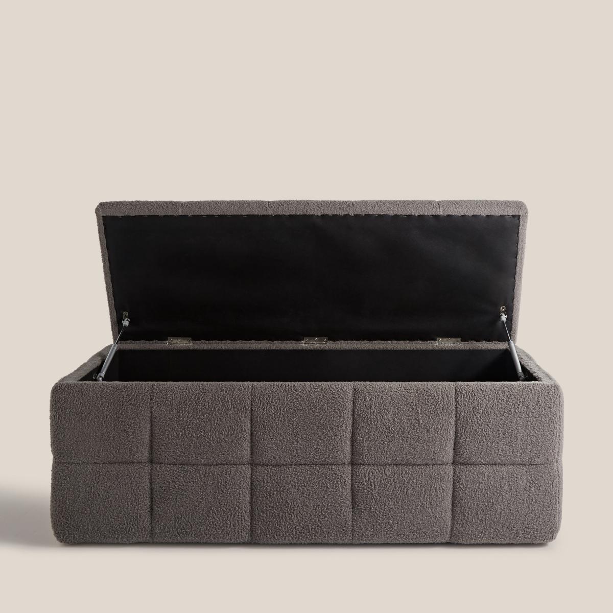 Sherpa Large Ottoman Charcoal – image 3