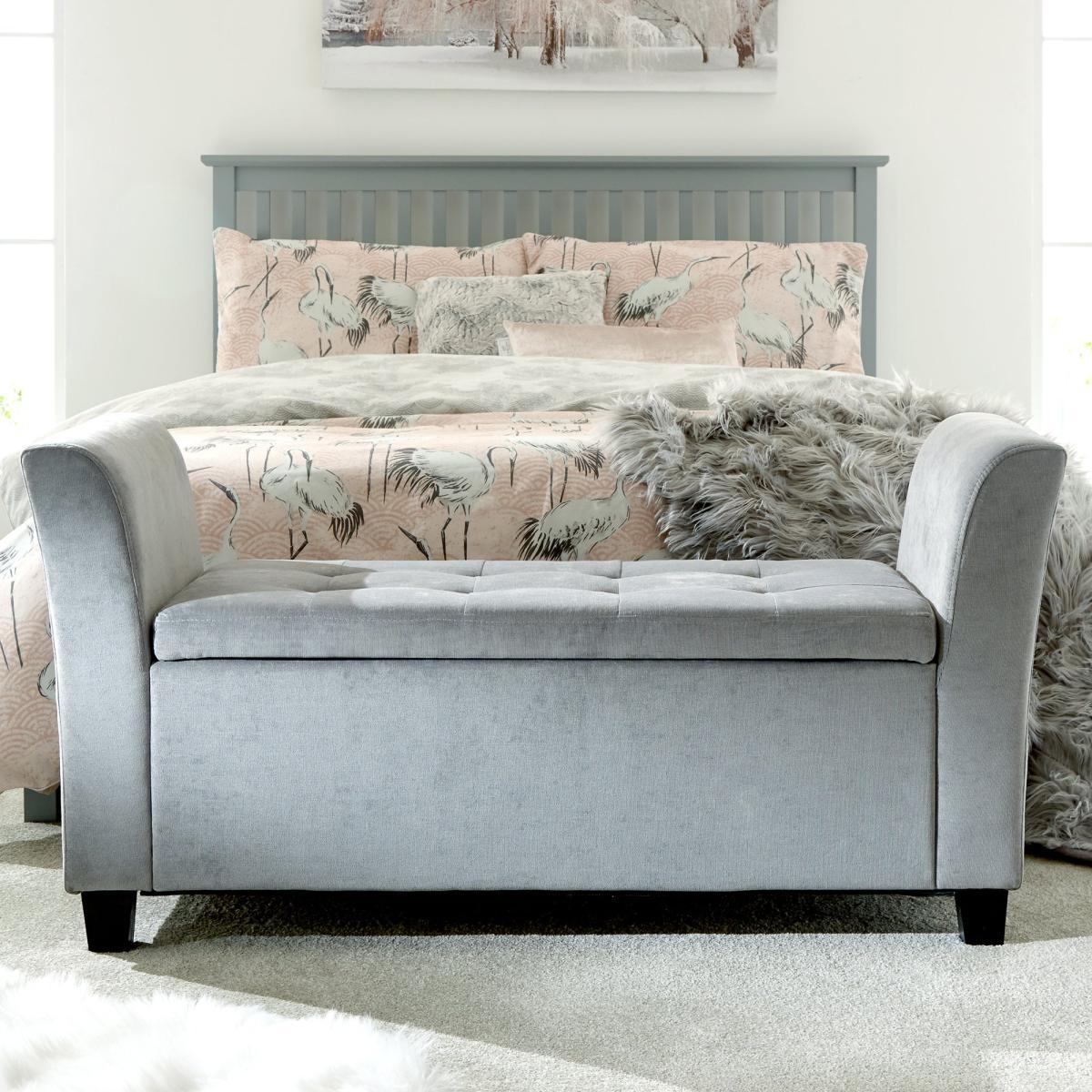 Verona Chenille Grey Window Seat Grey – image 2