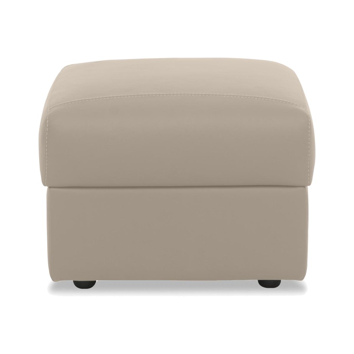 Nicoletti Italia - Amalfi Leather Storage Footstool