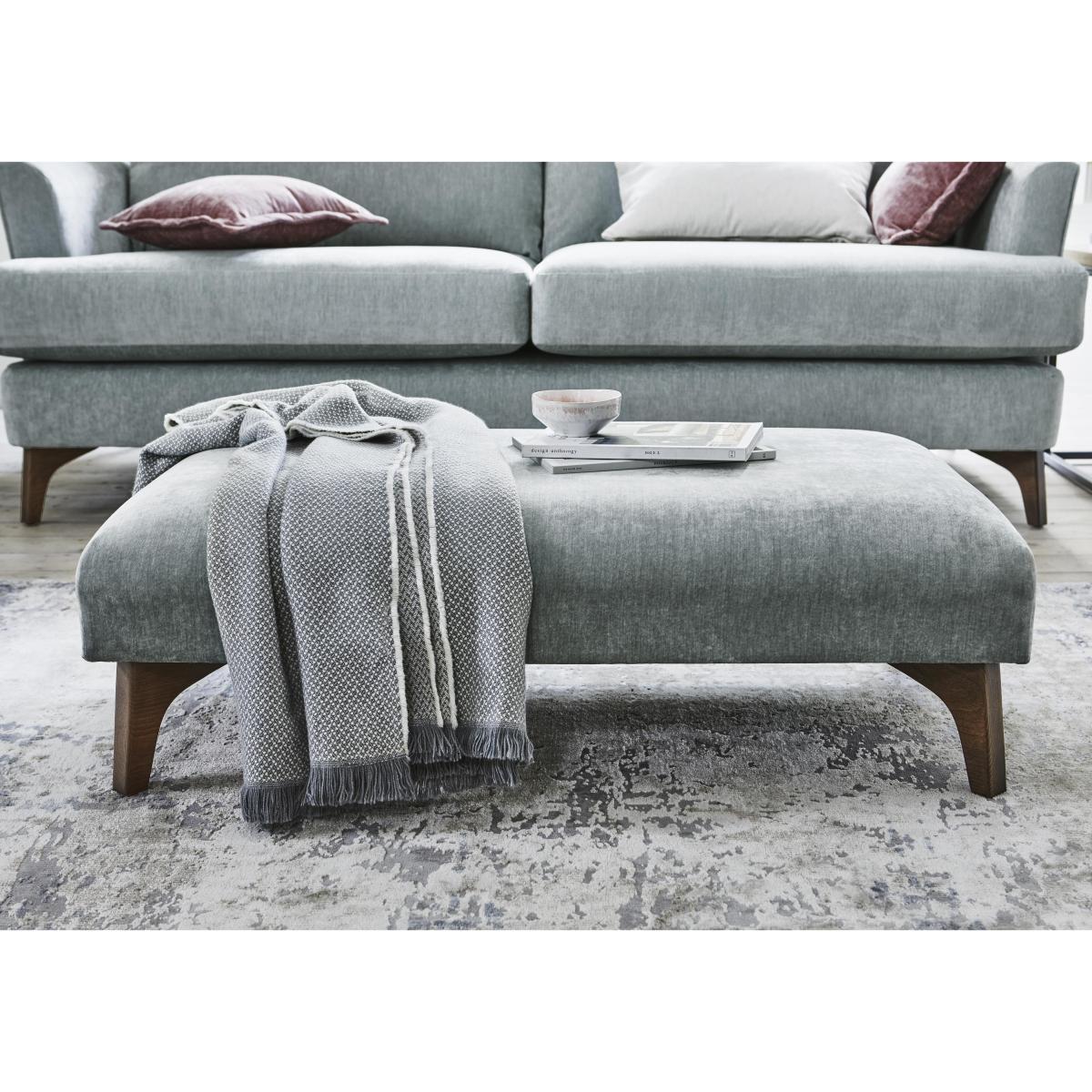 Country Collection Accent Footstool - White – image 2
