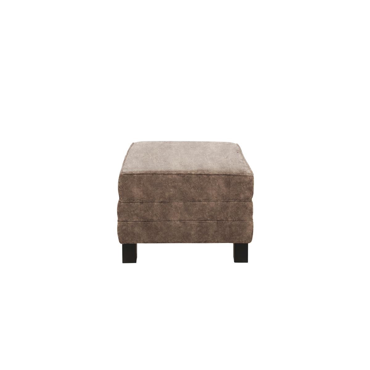 Ariana Fabric Storage Footstool - Beige – image 4