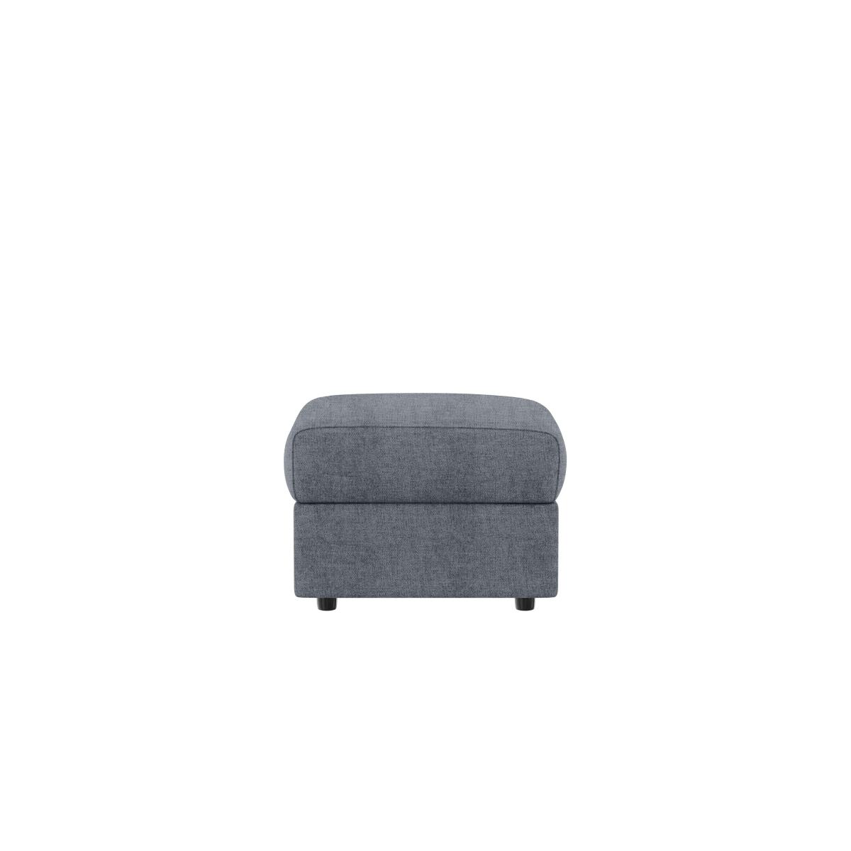 Nicoletti Italia - Davide Fabric Storage Footstool - Selma Rosa – image 3