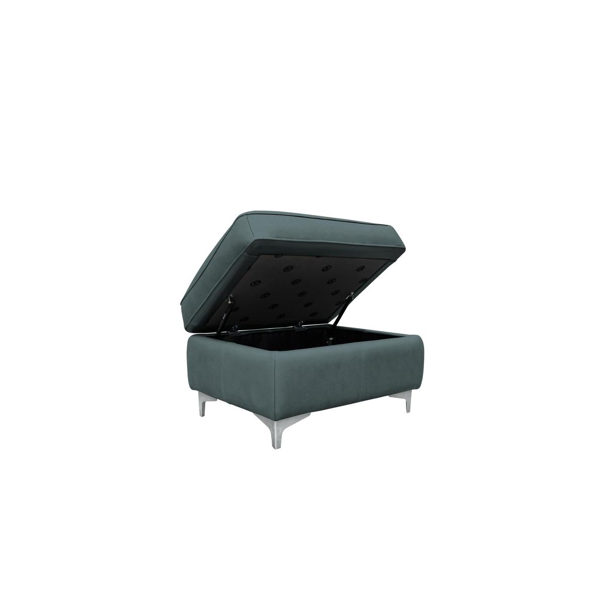 G Plan - Lucca Leather Storage Footstool – image 2