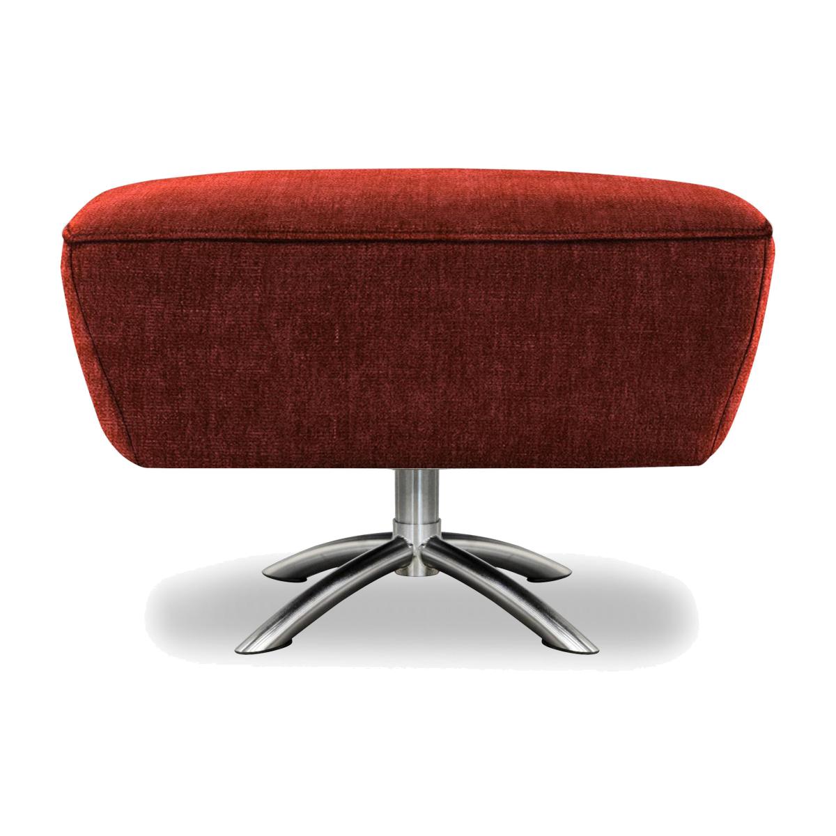 G Plan - Arlo Fabric Swivel Footstool - Burgundy – image 1