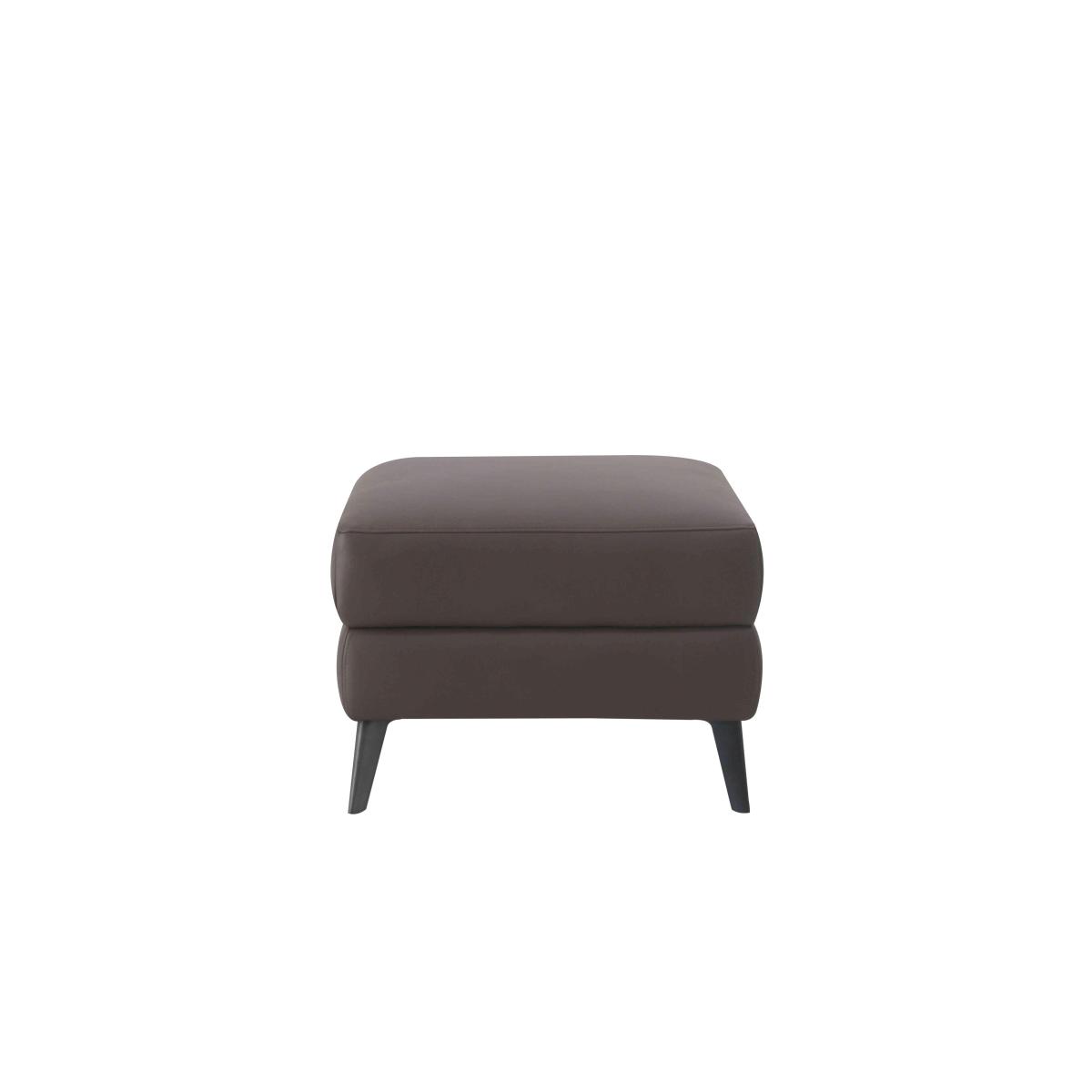 Domicil - Huxley Leather Storage Footstool - NN Saddle Brown – image 4