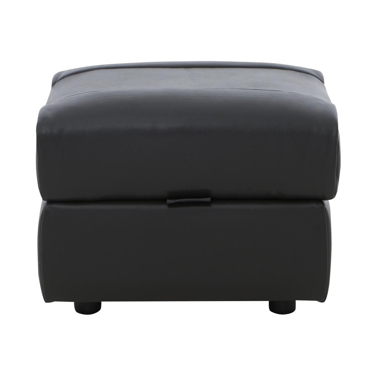 Dallas Leather Storage Footstool - Limited Stock Available! – image 1
