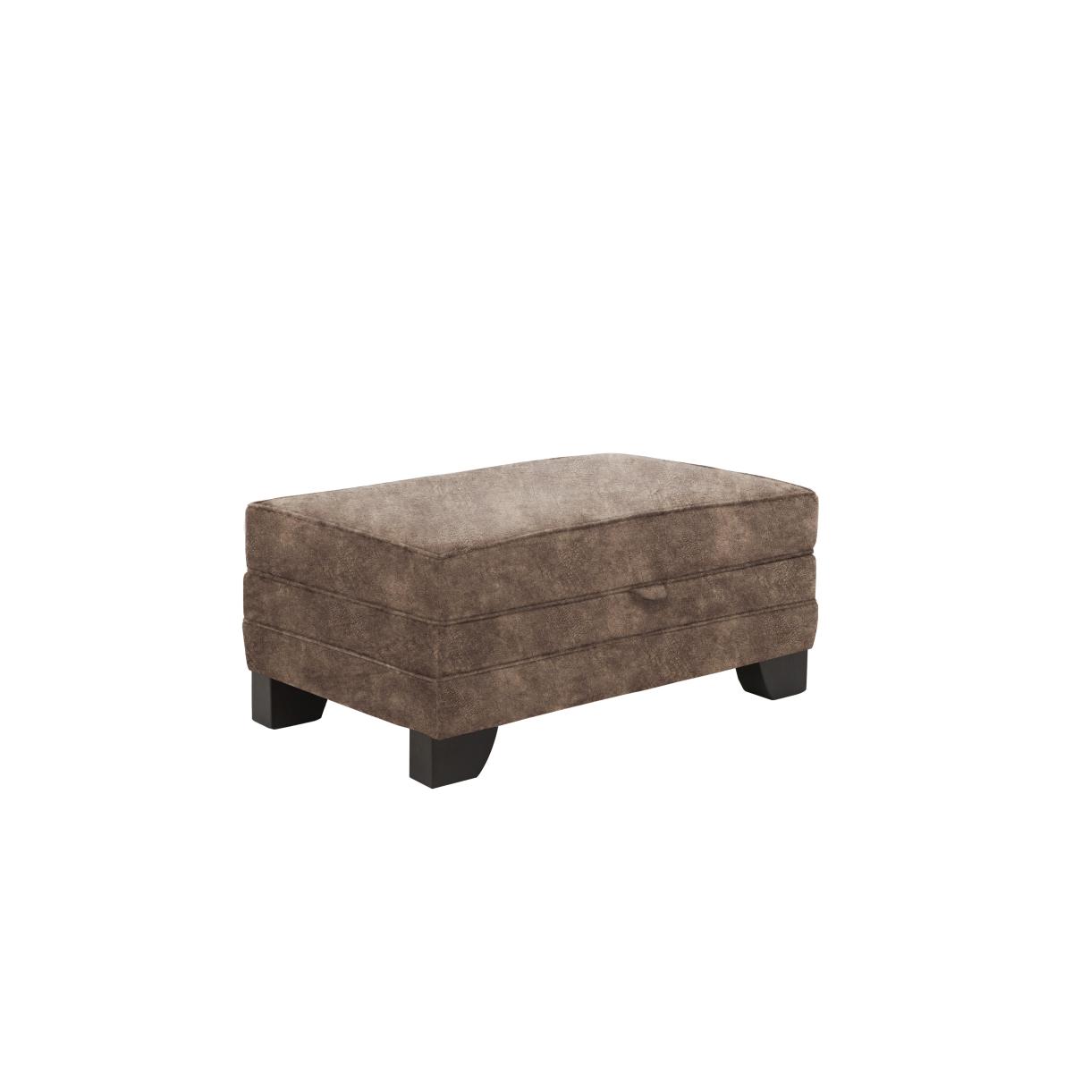 Ariana Fabric Storage Footstool - Dapple Ocean – image 3