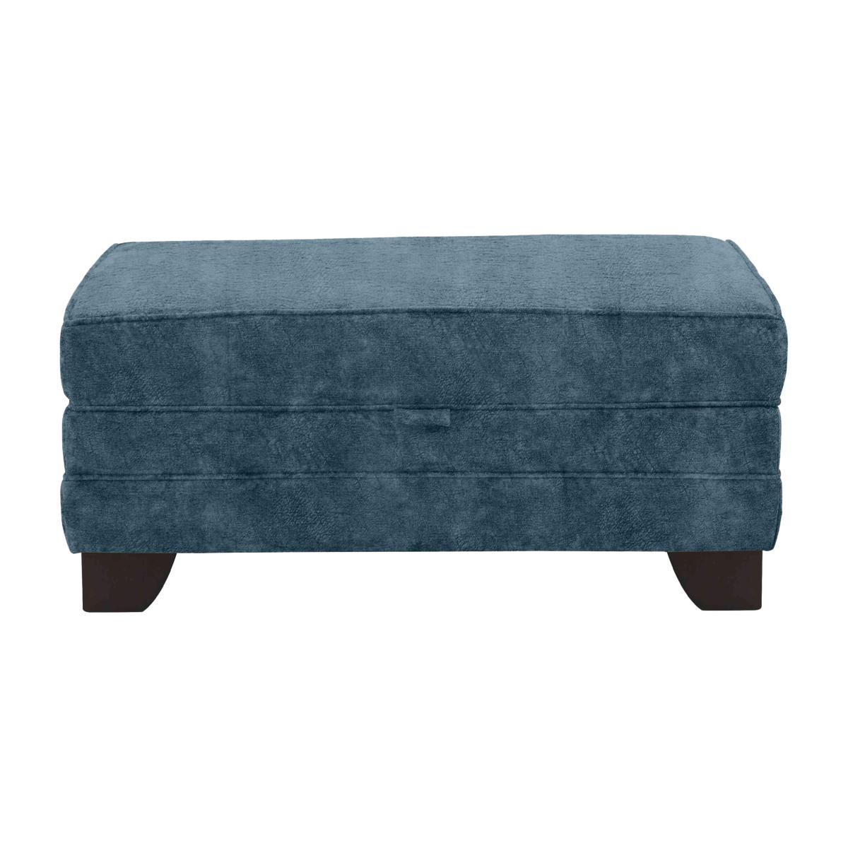 Ariana Fabric Storage Footstool - Dapple Ocean – image 1