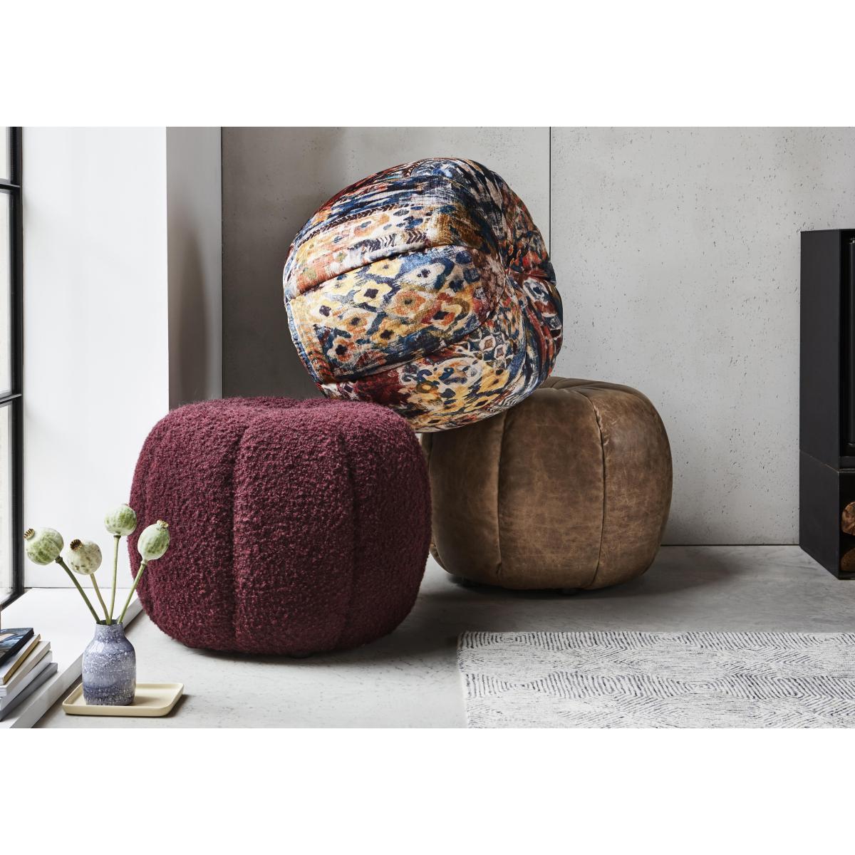 Alexander and James - Camden Collection Terry Fabric Footstool – image 2