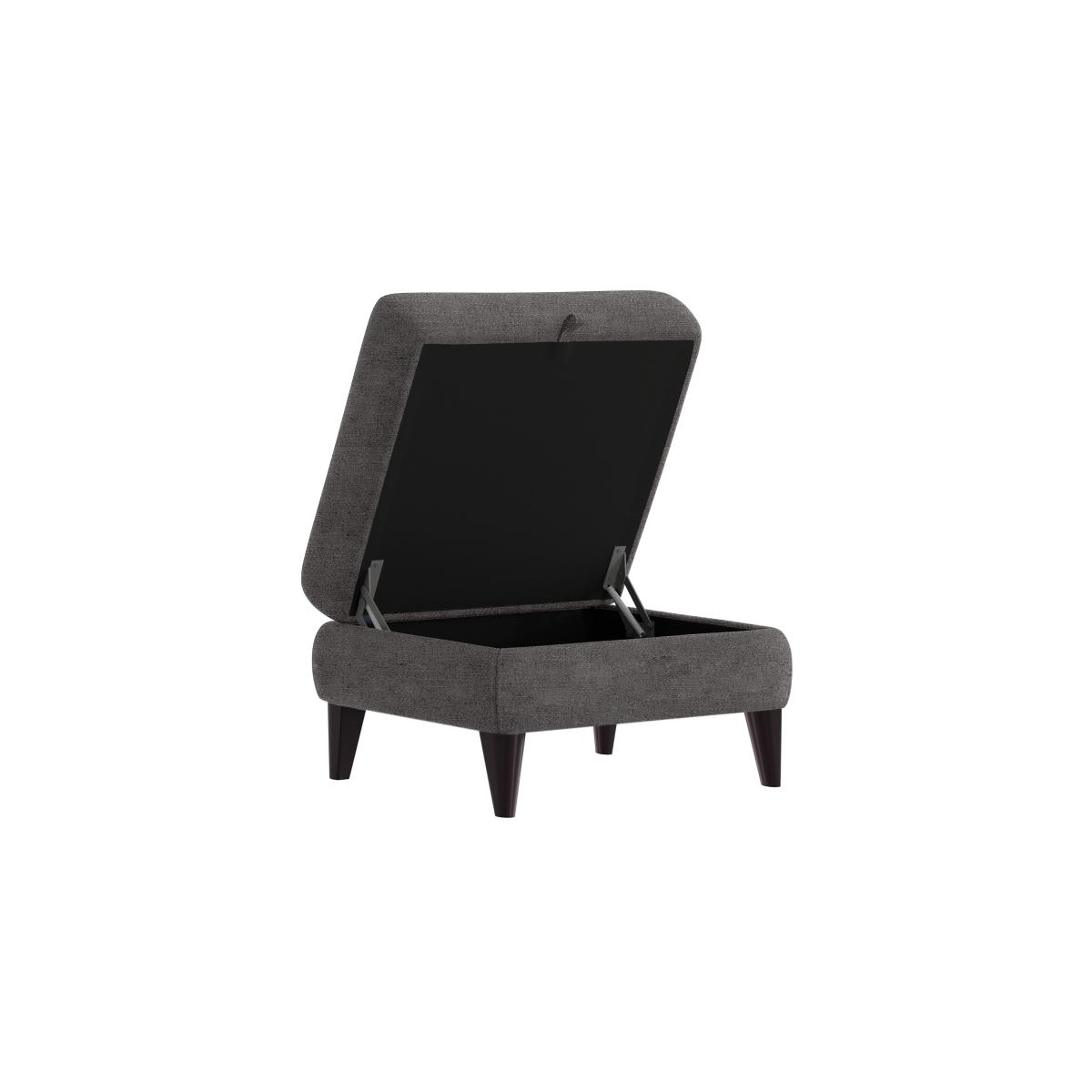Compact Collection Klein Fabric Storage Footstool - Tobacco – image 2