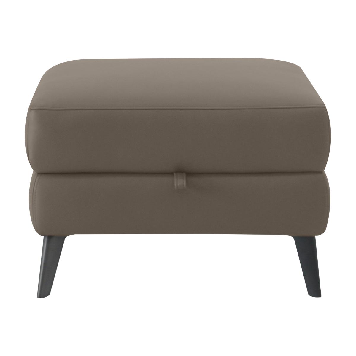Domicil - Huxley Leather Storage Footstool - NP Pine Bark – image 1