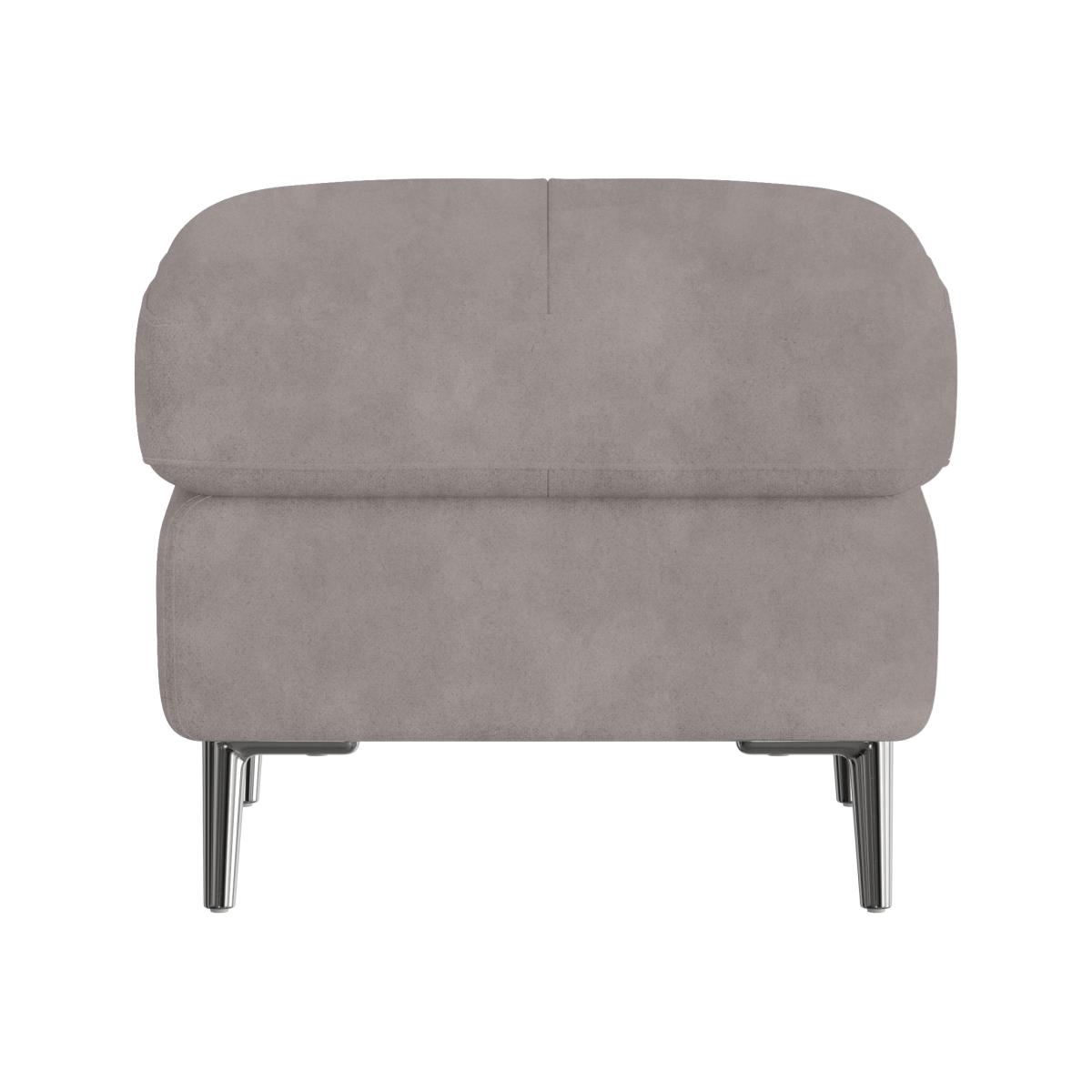 Nicoletti Italia - Maldini Fabric Footstool - Selma Grigio