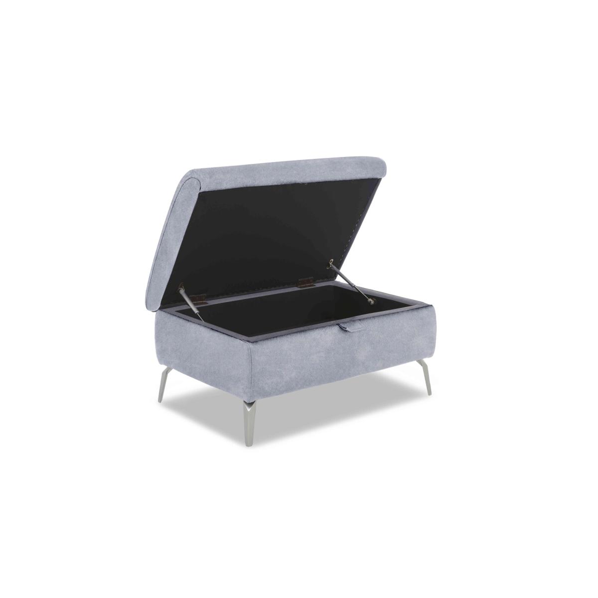 Daytona Fabric Storage Footstool - Heritage Saffron – image 3