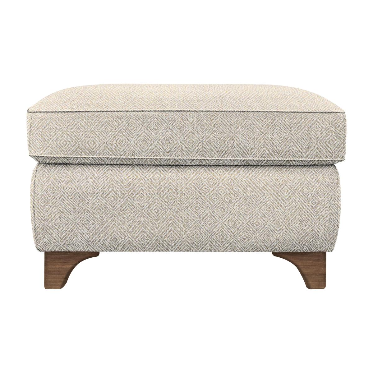 G Plan - Lucca Fabric Footstool - Nebular Blush