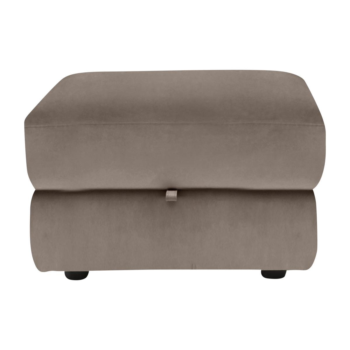 Serento Fabric Storage Footstool - Grey – image 1
