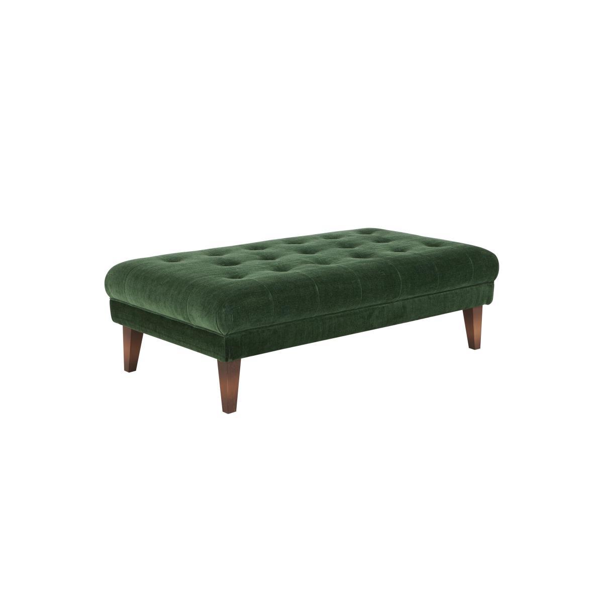Boutique Palace Fabric Bench Stool - Grey – image 5