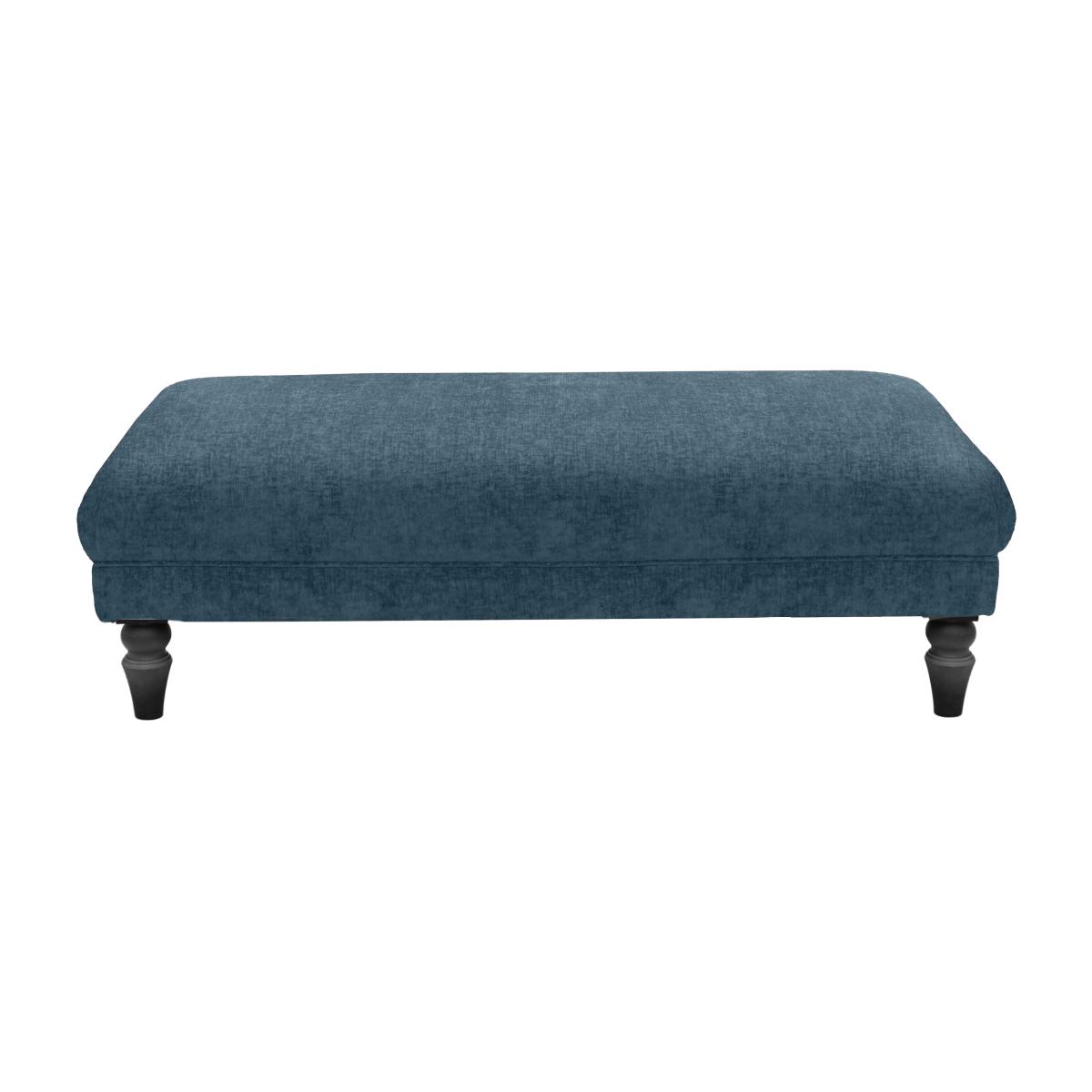 Boutique Chatterley Footstool - Bolero Spruce with Ebony Feet – image 1