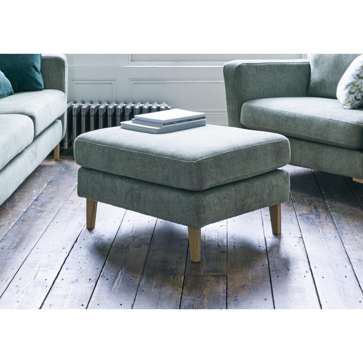 Ercol - Marinello Fabric Footstool – image 1