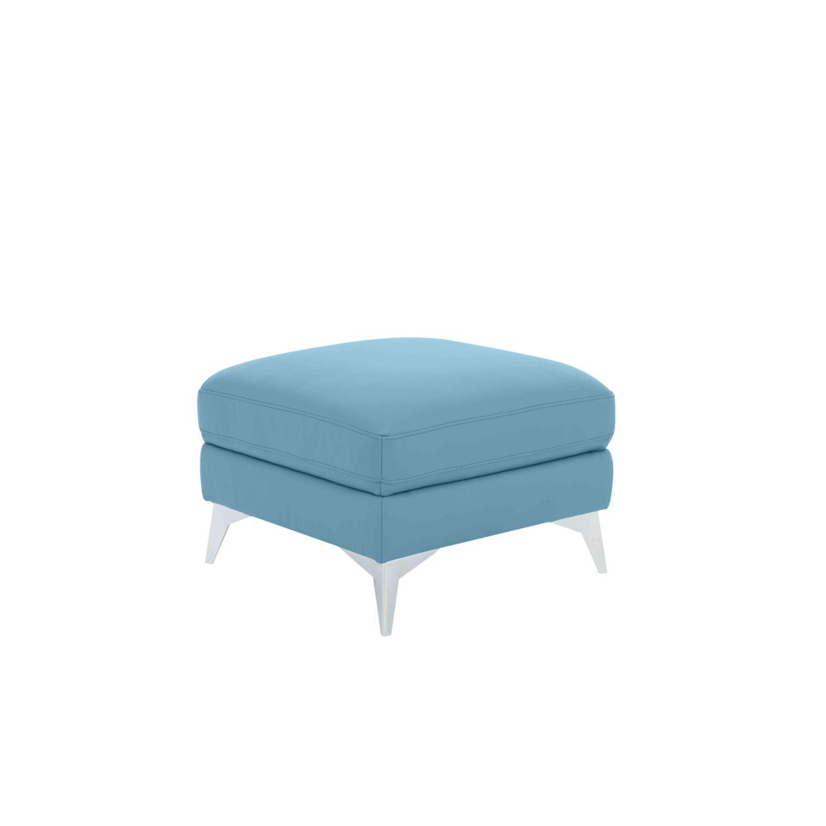 Monaco Leather Footstool – image 5